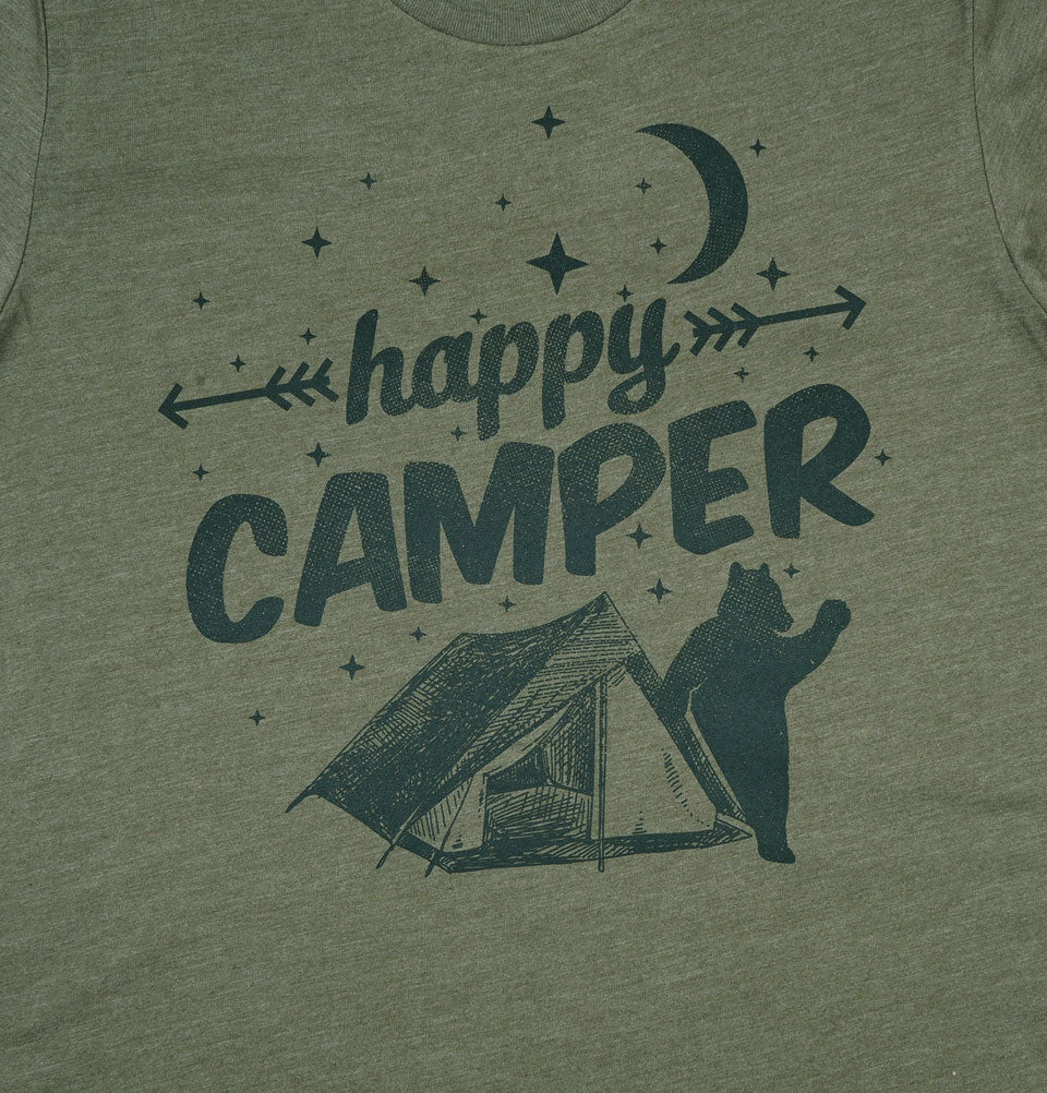 HAPPY CAMPER Unisex T-shirt
