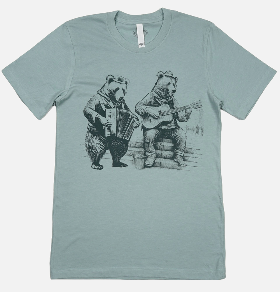 Busking Bears Unisex T-shirt