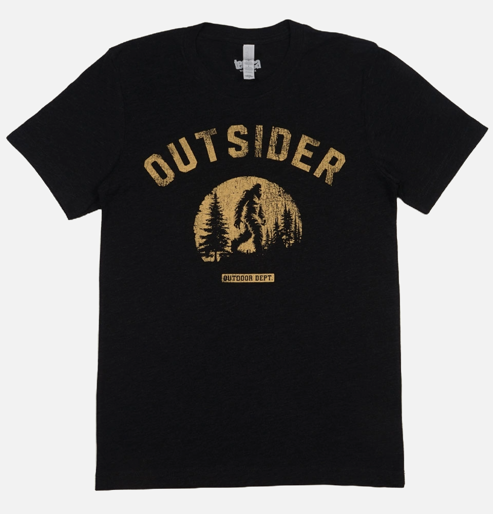 OUTSIDER Sasquatch Bigfoot Unisex T-shirt
