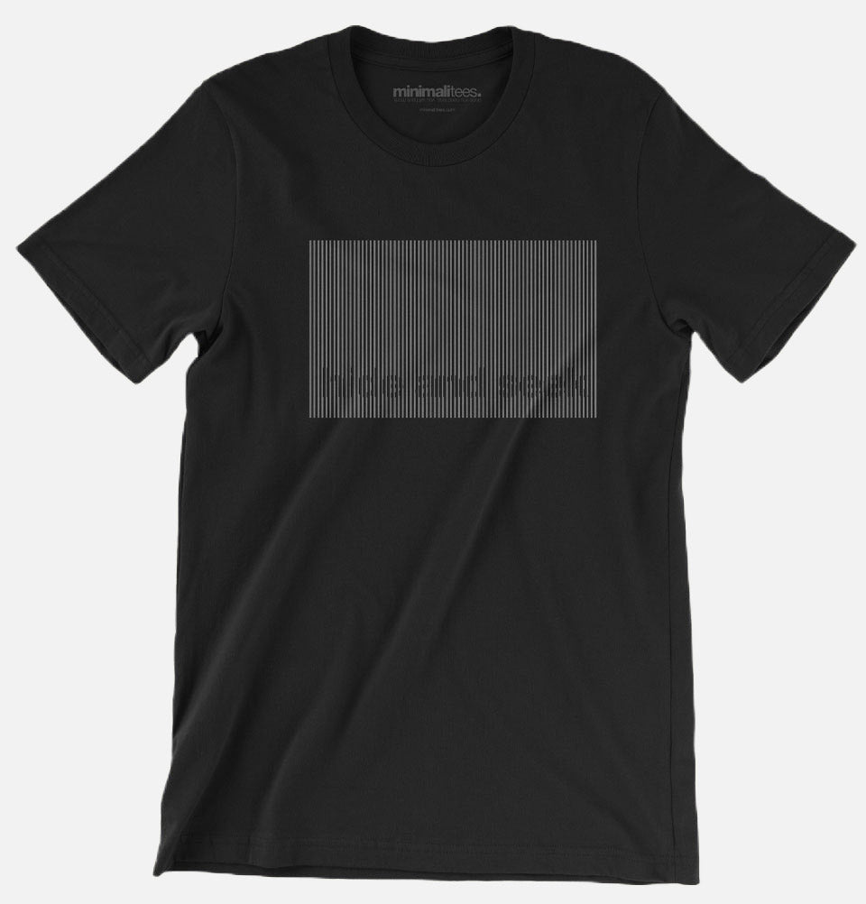 Hide and Seek Black Tee Shirt - Tees.ca