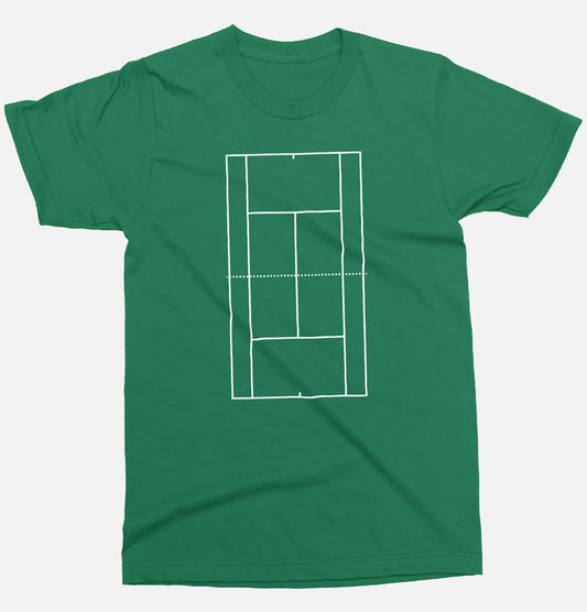 tennis court Unisex T-shirt